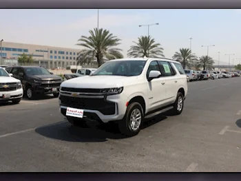 Chevrolet  Tahoe  LS  2023  Automatic  3,000 Km  8 Cylinder  Four Wheel Drive (4WD)  SUV  White  With Warranty