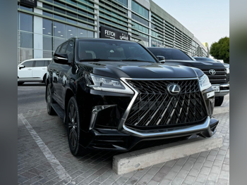 Lexus  LX  450  2018  Automatic  133,000 Km  8 Cylinder  Four Wheel Drive (4WD)  SUV  Black  With Warranty