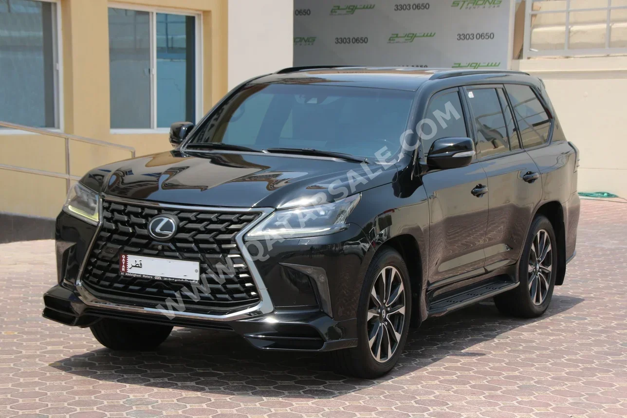 Lexus  LX  570 S  2018  Automatic  139,000 Km  8 Cylinder  Four Wheel Drive (4WD)  SUV  Black