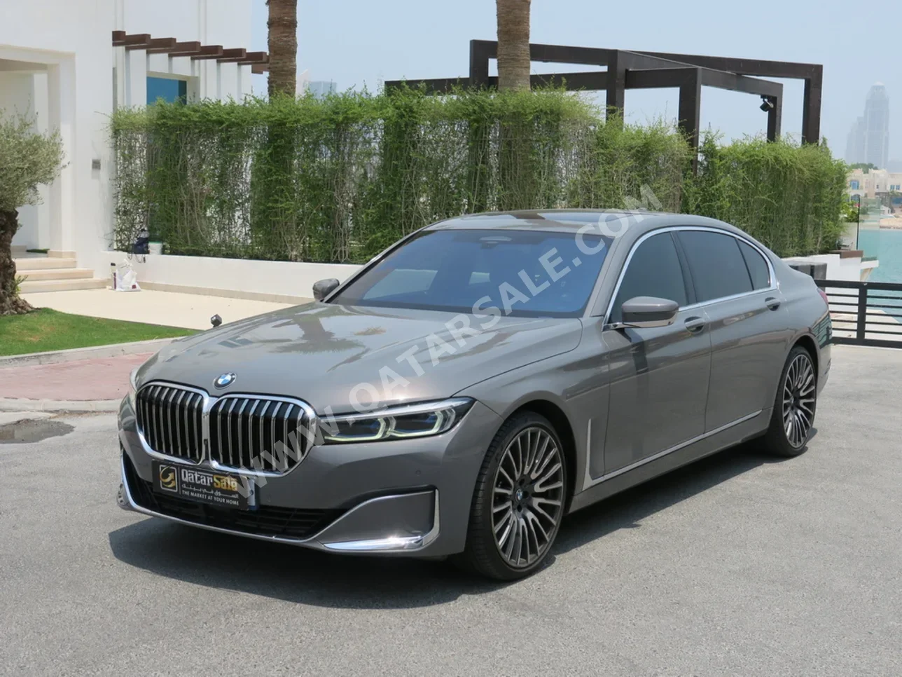BMW  7-Series  750 Li  2021  Automatic  63,000 Km  8 Cylinder  Rear Wheel Drive (RWD)  Sedan  Gray  With Warranty