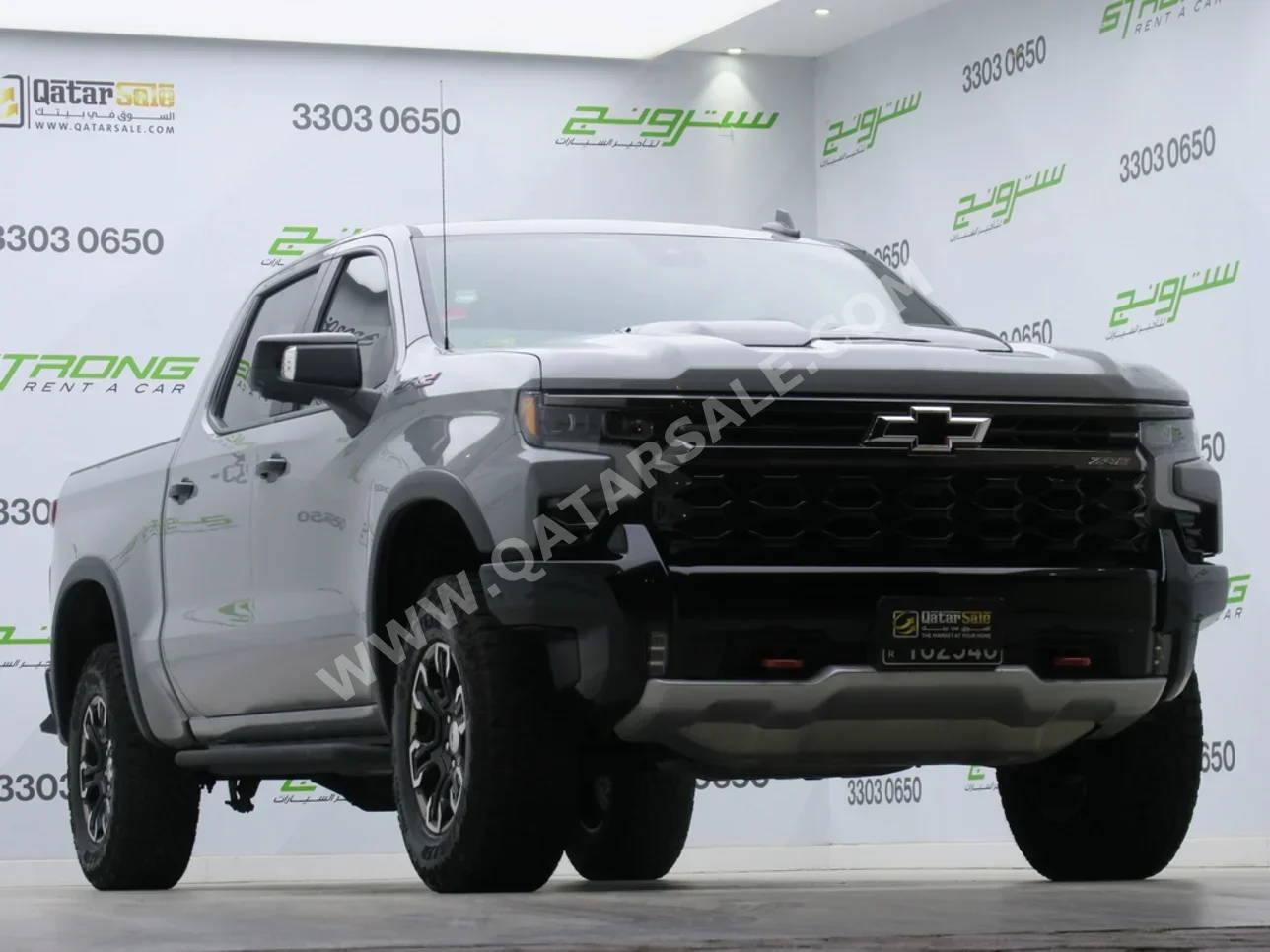 Chevrolet  Silverado  ZR 2  2024  Automatic  41,000 Km  8 Cylinder  Four Wheel Drive (4WD)  Pick Up  Silver  With Warranty