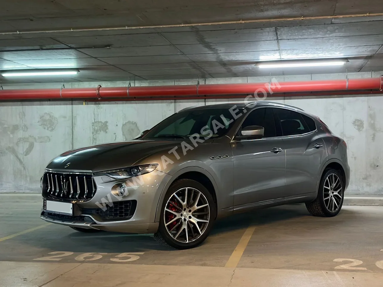Maserati  Levante  S  2017  Automatic  35,000 Km  6 Cylinder  All Wheel Drive (AWD)  SUV  Silver