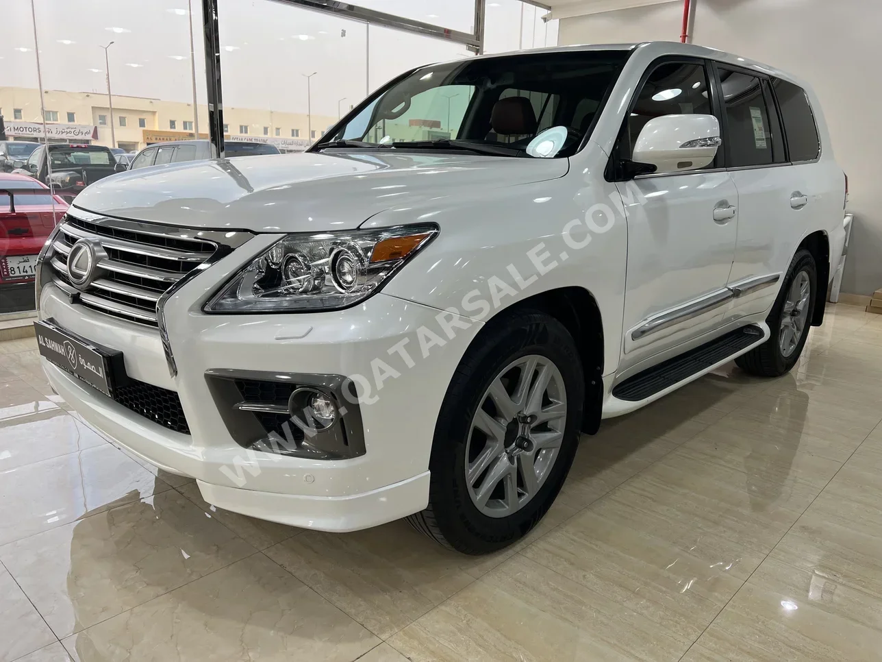 Lexus  LX  2011  Automatic  418,000 Km  8 Cylinder  Four Wheel Drive (4WD)  SUV  White