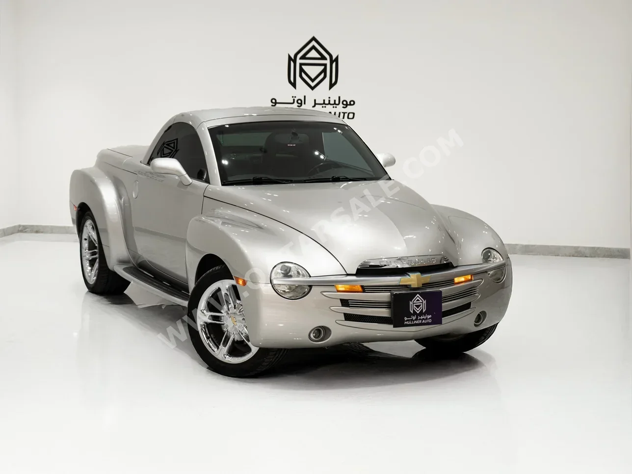 شفروليه  اس اس ار  2006  اوتوماتيك  140,000 كم  8 سلندر  دفع رباعي  بيكب  فضي