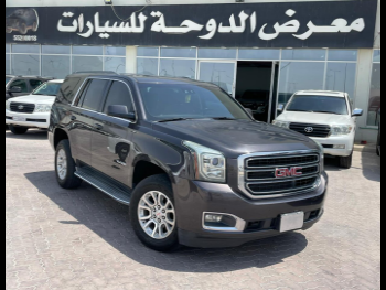 جي ام سي  يوكون  اس ال اي  2015  اوتوماتيك  243,000 كم  8 سلندر  دفع رباعي  اس يو في  رمادي