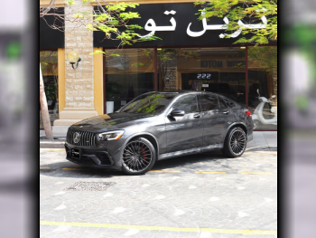 Mercedes-Benz  GLC  63 S AMG  2021  Automatic  60,000 Km  8 Cylinder  Four Wheel Drive (4WD)  SUV  Gray  With Warranty