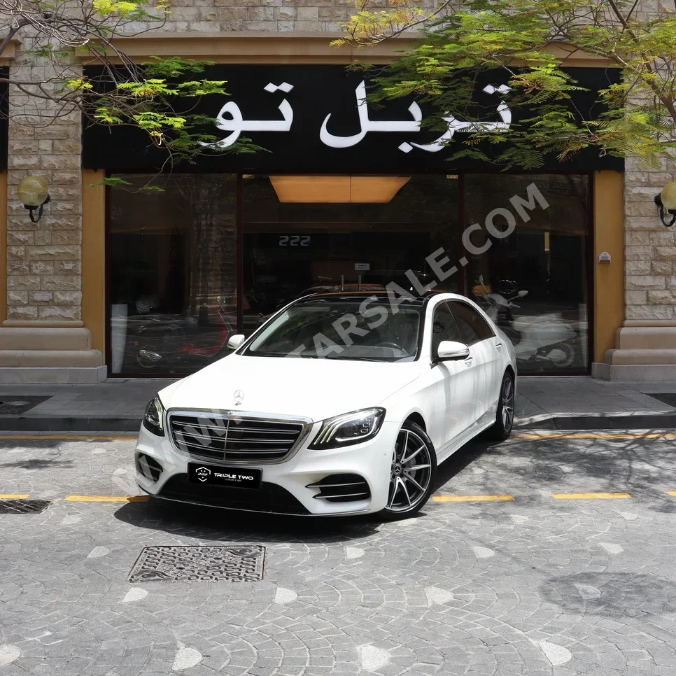 Mercedes-Benz  S-Class  450  2019  Automatic  67,833 Km  6 Cylinder  Rear Wheel Drive (RWD)  Sedan  White