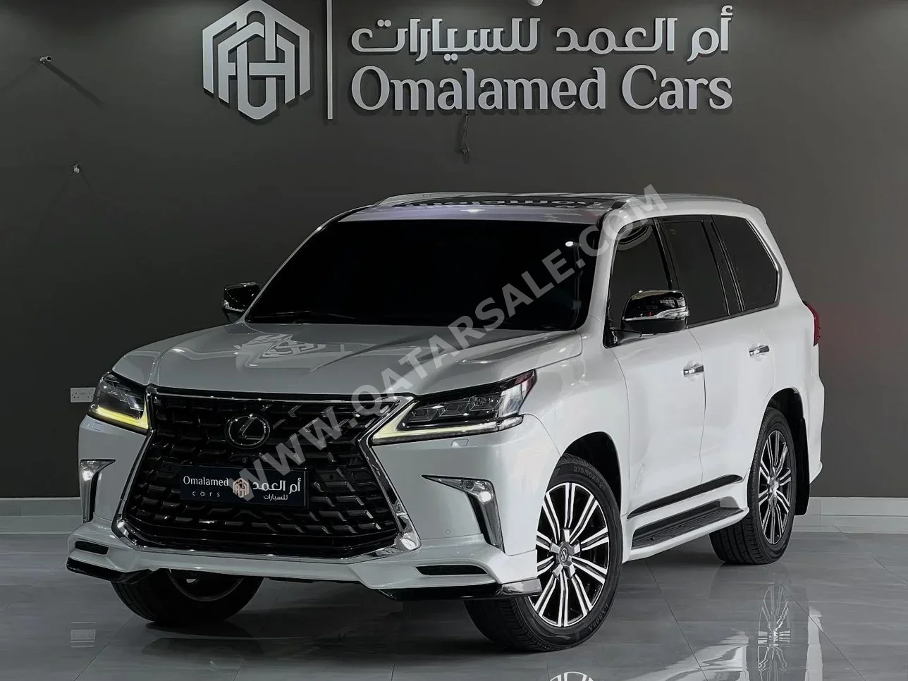 لكزس  ال اكس  570 اس  2019  اوتوماتيك  219,000 كم  8 سلندر  دفع رباعي  اس يو في  أبيض