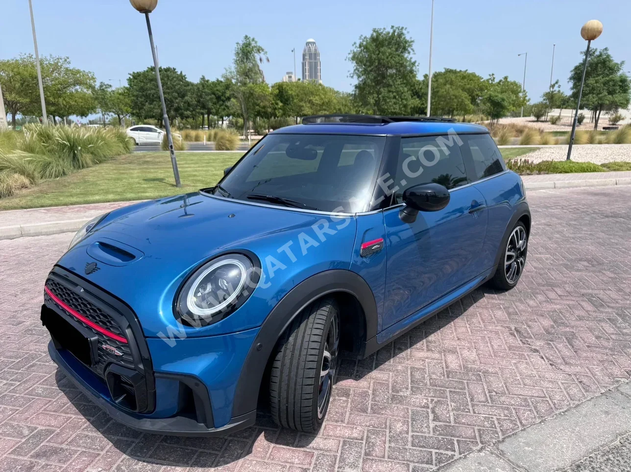 Mini  Cooper  JCW  2022  Automatic  38,000 Km  4 Cylinder  Front Wheel Drive (FWD)  Hatchback  Blue  With Warranty
