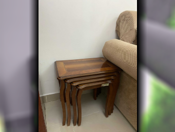 Tables & Sideboards Set of 3 Pieces  - Brown
