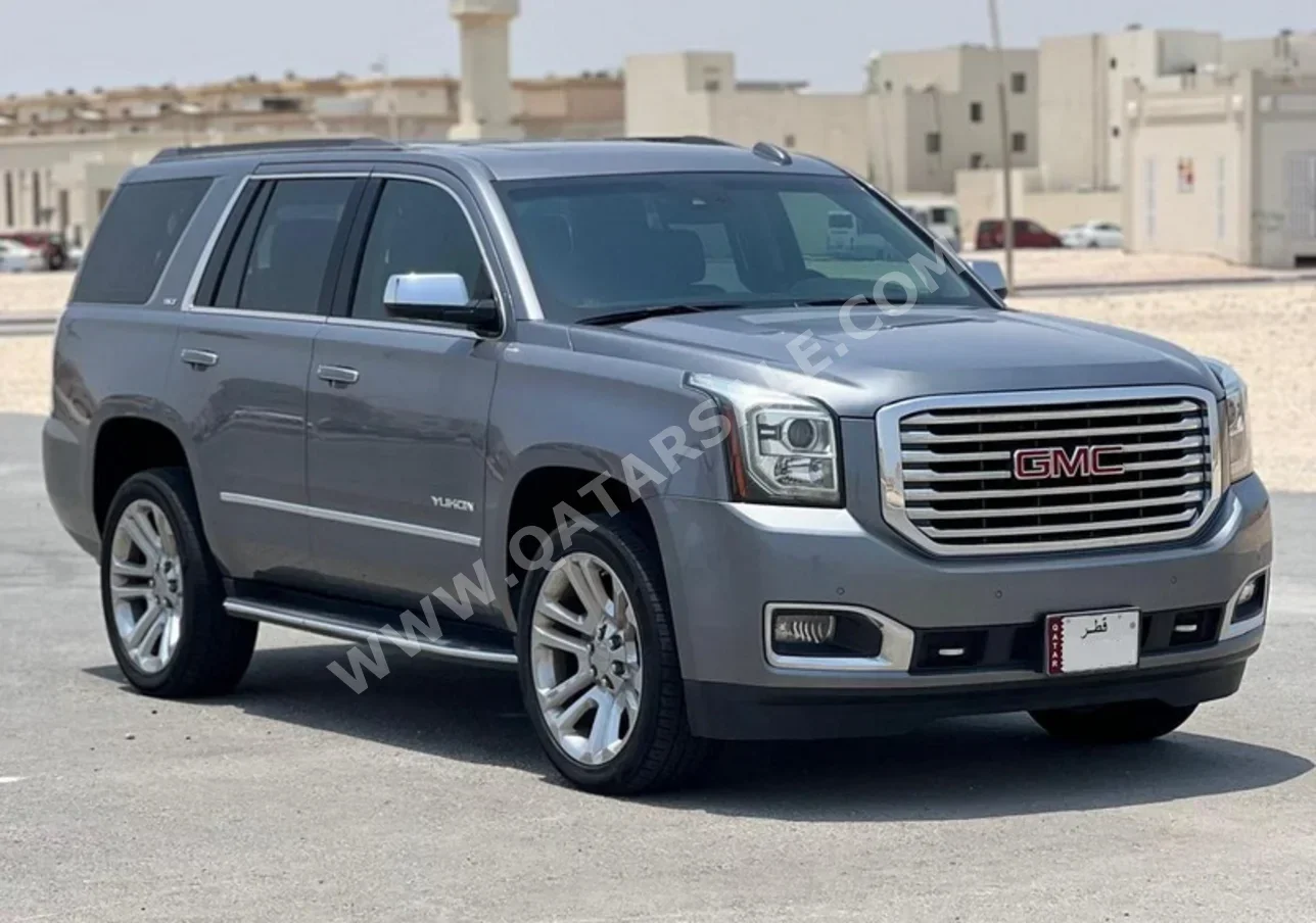 GMC  Yukon  SLT  2019  Automatic  124,000 Km  8 Cylinder  Four Wheel Drive (4WD)  SUV  Gray