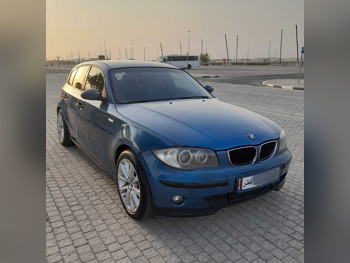 BMW  1-Series  118i  2007  Automatic  160,000 Km  4 Cylinder  Hatchback  Blue