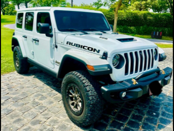 Jeep  Wrangler  392 Rubicon  2021  Automatic  45,000 Km  8 Cylinder  Four Wheel Drive (4WD)  SUV  White  With Warranty
