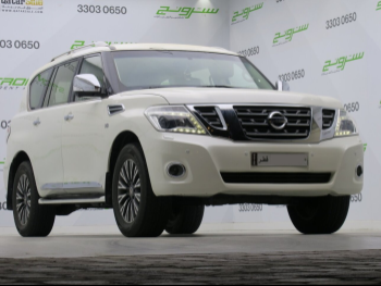 Nissan  Patrol  Platinum  2014  Automatic  251,000 Km  8 Cylinder  Four Wheel Drive (4WD)  SUV  White