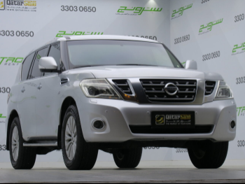 Nissan  Patrol  Titanium  2017  Automatic  245,000 Km  8 Cylinder  Four Wheel Drive (4WD)  SUV  Silver