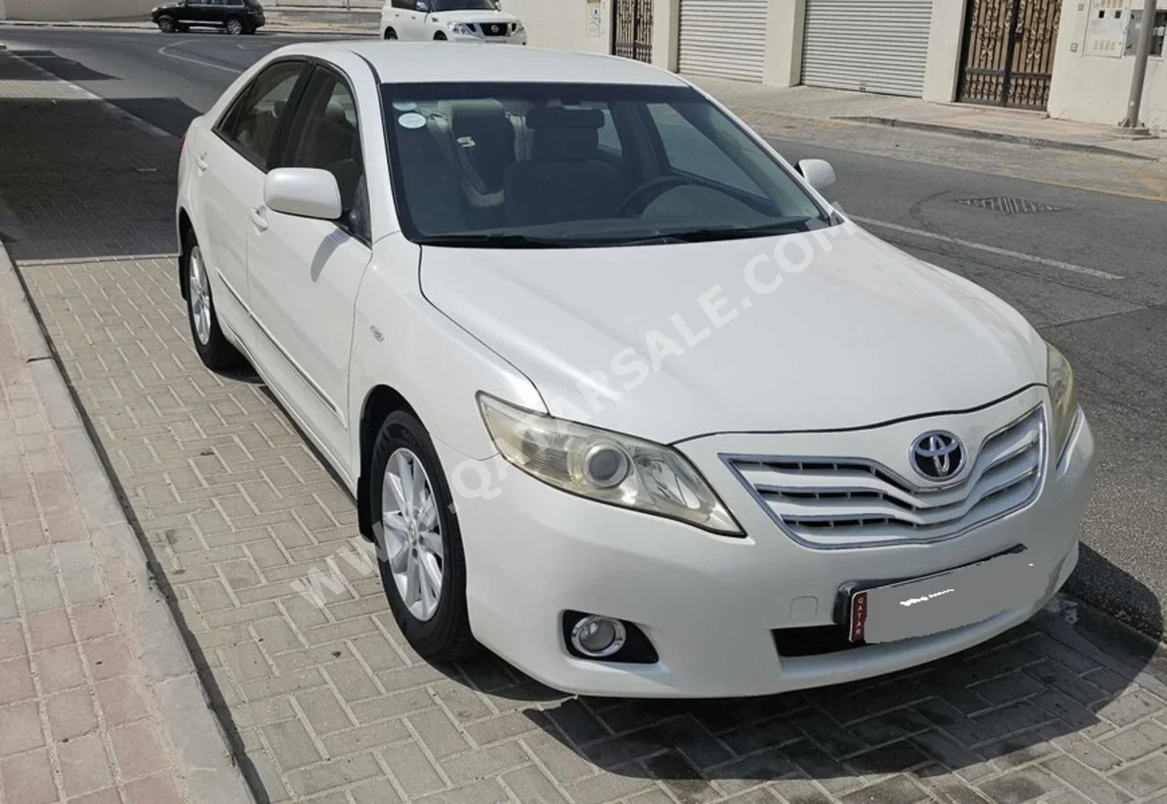 Toyota  Camry  GLX  2011  Automatic  153,000 Km  4 Cylinder  Front Wheel Drive (FWD)  Sedan  White