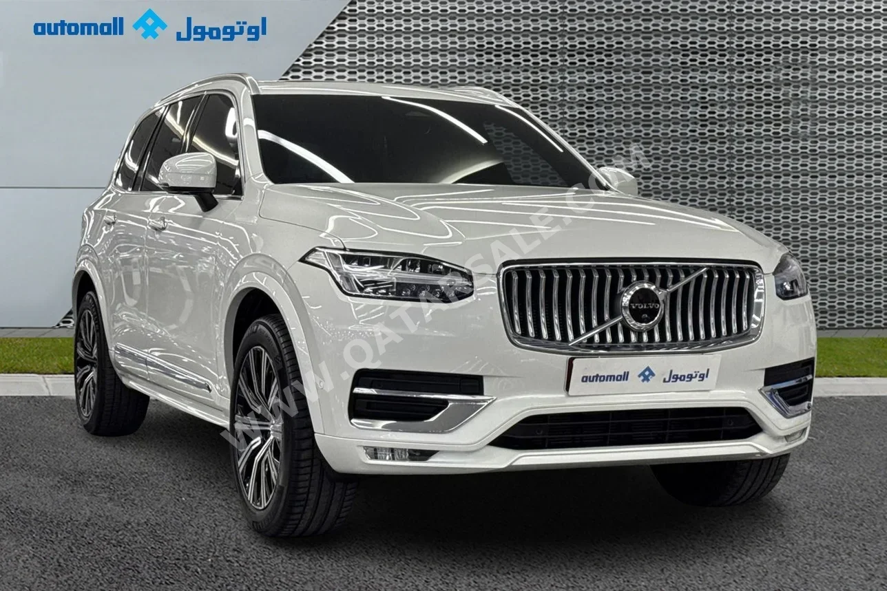 Volvo  XC  90  2023  Automatic  34,140 Km  4 Cylinder  Four Wheel Drive (4WD)  SUV  White  With Warranty