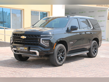 Chevrolet  Tahoe  LS  2025  Automatic  2,000 Km  8 Cylinder  Four Wheel Drive (4WD)  SUV  Black  With Warranty