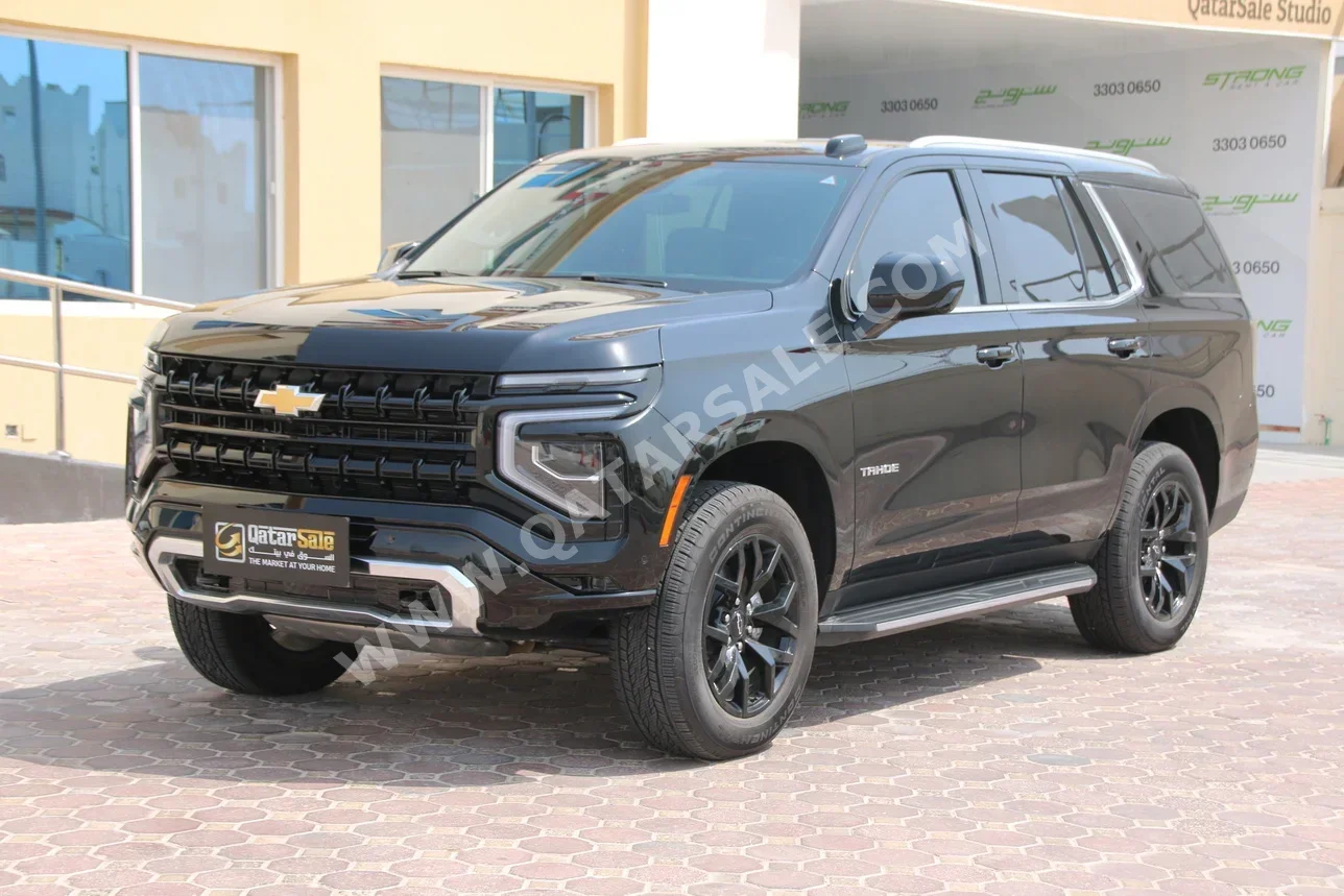 Chevrolet  Tahoe  LS  2025  Automatic  2,000 Km  8 Cylinder  Four Wheel Drive (4WD)  SUV  Black  With Warranty