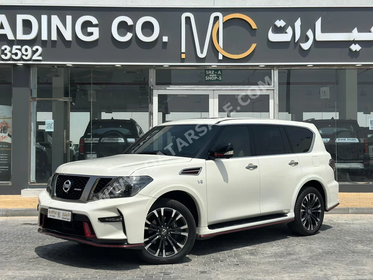 Nissan  Patrol  Nismo  2019  Automatic  103,000 Km  8 Cylinder  Four Wheel Drive (4WD)  SUV  White