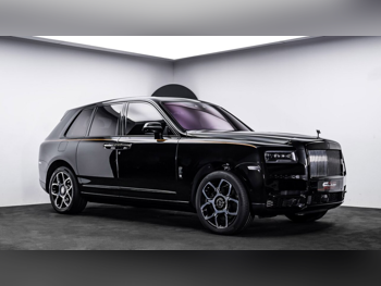Rolls-Royce  Cullinan  Black Badge  2022  Automatic  37,000 Km  12 Cylinder  All Wheel Drive (AWD)  SUV  Black  With Warranty