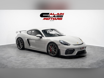 Porsche  Cayman  GT4  2022  Automatic  16,421 Km  6 Cylinder  Rear Wheel Drive (RWD)  Coupe / Sport  Gray