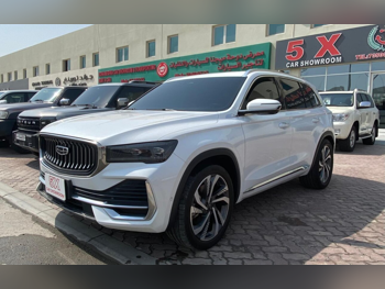 Geely  Monjaro  2023  Automatic  99,000 Km  4 Cylinder  Four Wheel Drive (4WD)  SUV  White  With Warranty