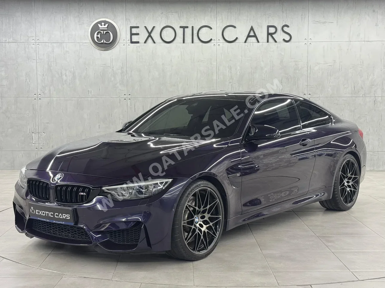 BMW  M-Series  4  2018  Automatic  61,000 Km  6 Cylinder  Rear Wheel Drive (RWD)  Coupe / Sport  Purple