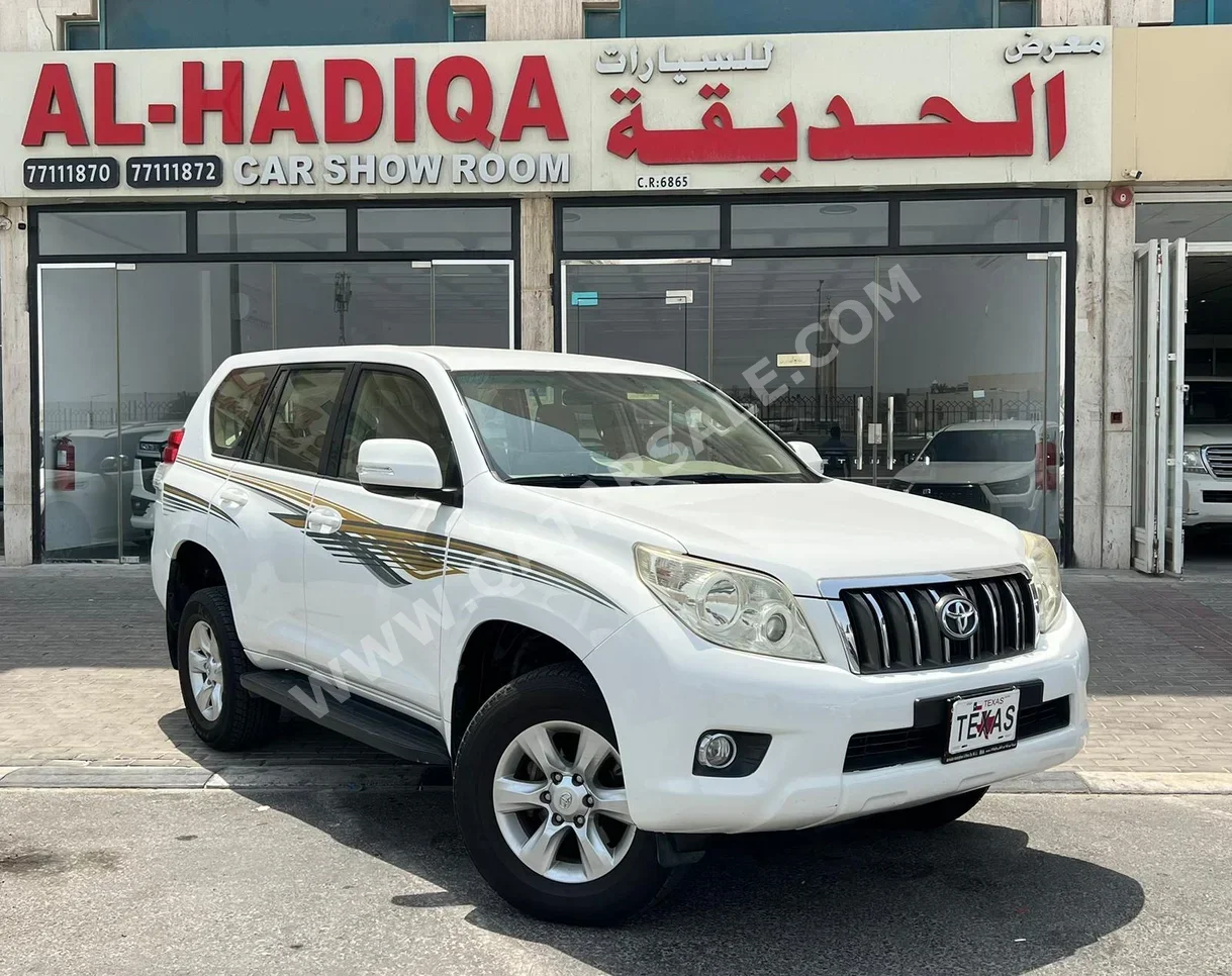 Toyota  Prado  TXL  2012  Automatic  240,000 Km  6 Cylinder  Four Wheel Drive (4WD)  SUV  White