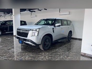 نيسان  باترول  أكس أي  2026  اوتوماتيك  0 كم  6 سلندر  دفع رباعي  اس يو في  فضي  تحت الضمان