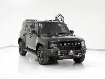 Jetour  T2  Luxury Plus  2025  Automatic  3,600 Km  4 Cylinder  Four Wheel Drive (4WD)  SUV  Black  With Warranty