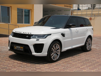 Land Rover  Range Rover  Sport SVR  2016  Automatic  147,000 Km  8 Cylinder  Four Wheel Drive (4WD)  SUV  White