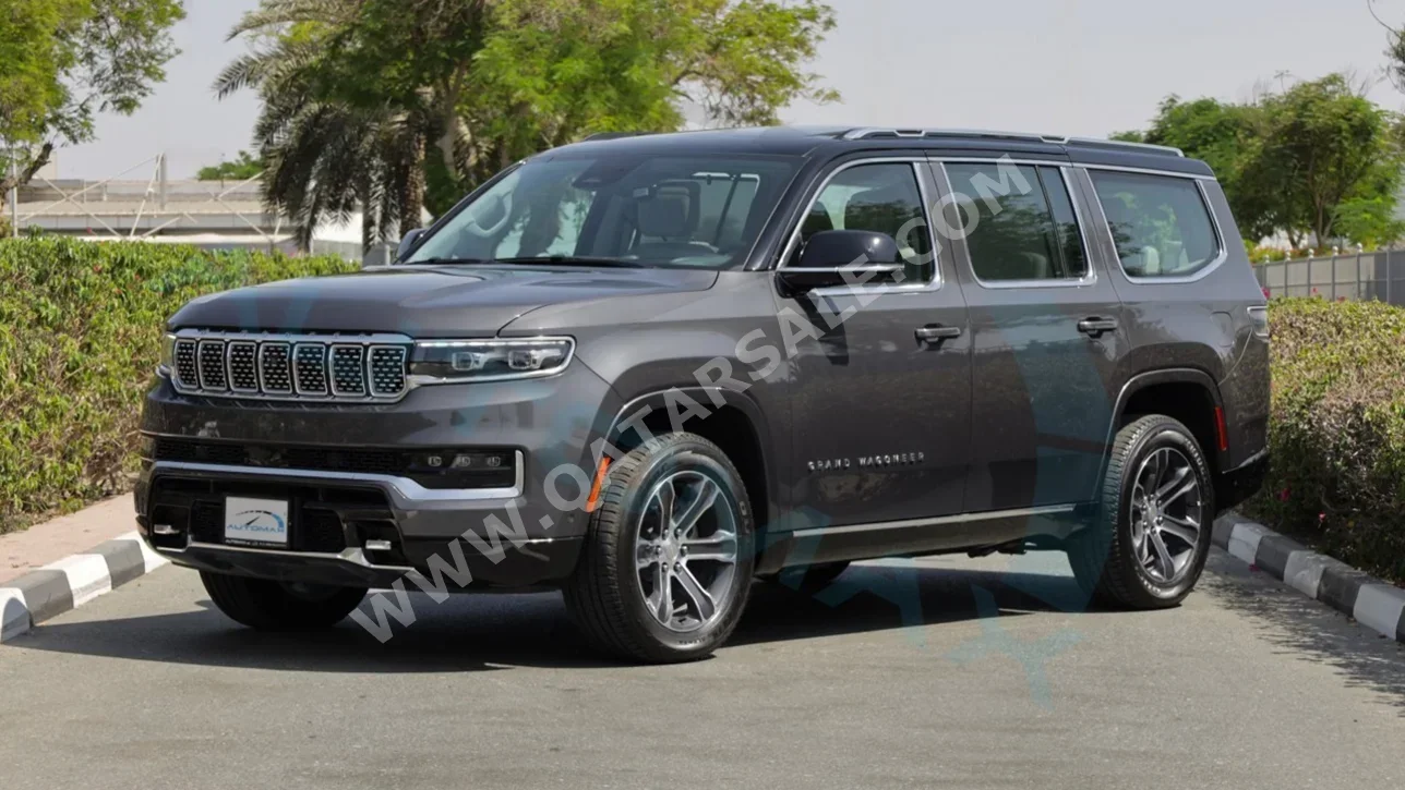 Jeep  Grand Wagoneer  Series 3  2023  Automatic  12 Km  6 Cylinder  Four Wheel Drive (4WD)  SUV  Gray  With Warranty