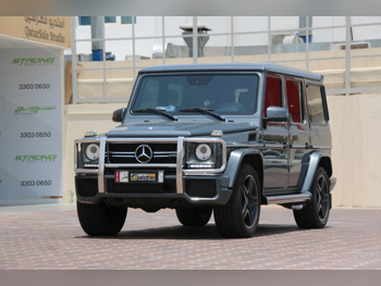 Mercedes-Benz  G-Class  63 AMG  2016  Automatic  133,000 Km  8 Cylinder  Four Wheel Drive (4WD)  SUV  Gray