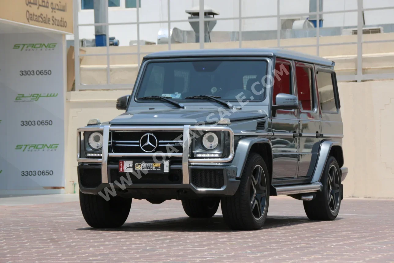 Mercedes-Benz  G-Class  63 AMG  2016  Automatic  133,000 Km  8 Cylinder  Four Wheel Drive (4WD)  SUV  Gray