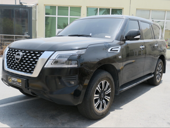 Nissan  Patrol  LE  2023  Automatic  50,000 Km  8 Cylinder  Four Wheel Drive (4WD)  SUV  Black