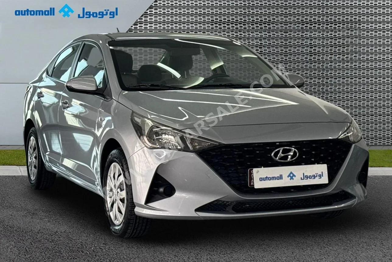 Hyundai  Accent  1.6  2022  Automatic  62,800 Km  4 Cylinder  Front Wheel Drive (FWD)  Sedan  Silver  With Warranty