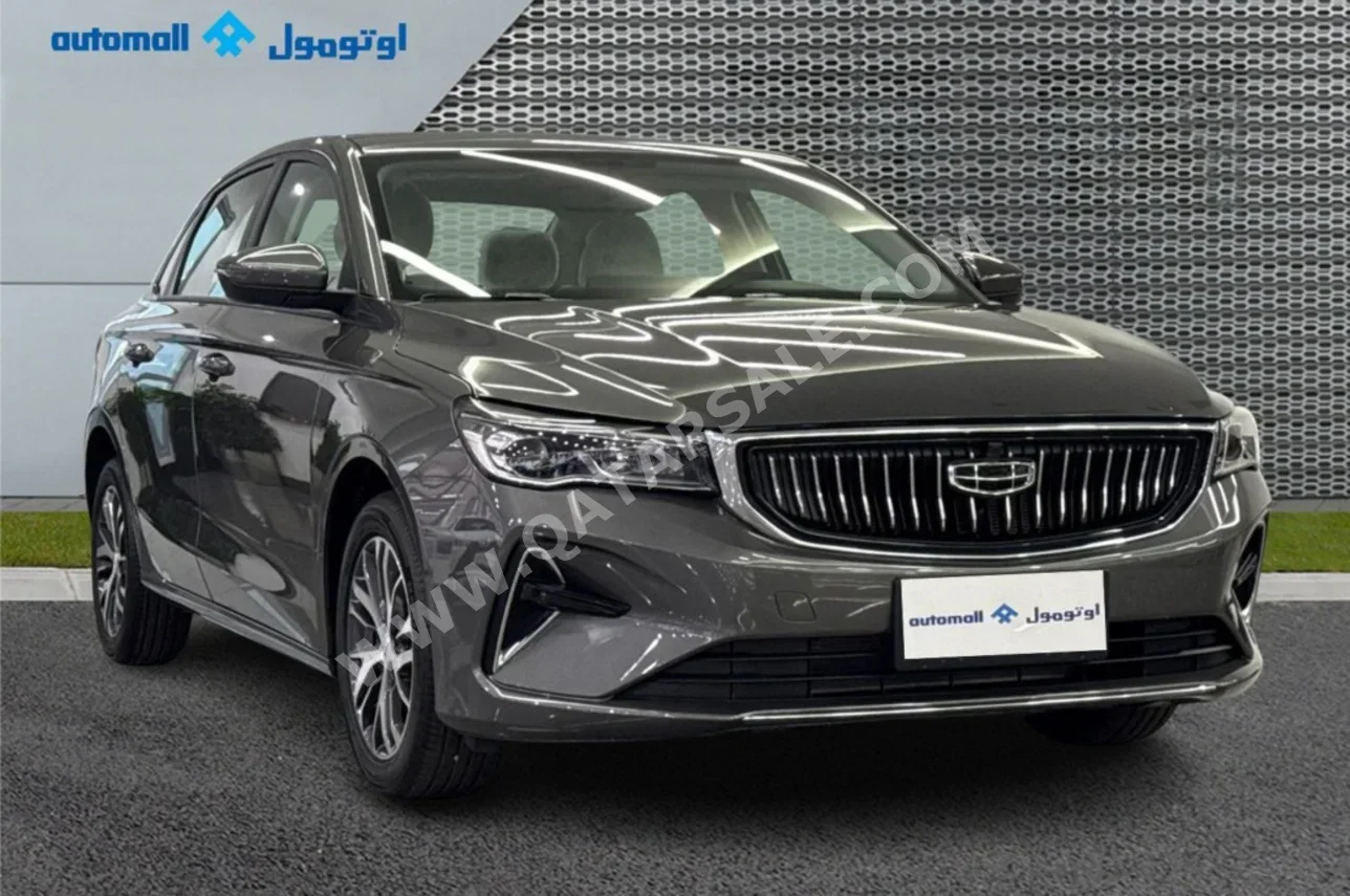 Geely  Emgrand  2024  Automatic  24,744 Km  4 Cylinder  Front Wheel Drive (FWD)  Sedan  Gray  With Warranty