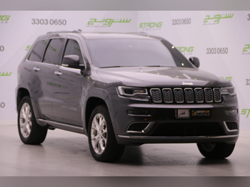 Jeep  Grand Cherokee  Summit  2019  Automatic  133,000 Km  8 Cylinder  Four Wheel Drive (4WD)  SUV  Gray