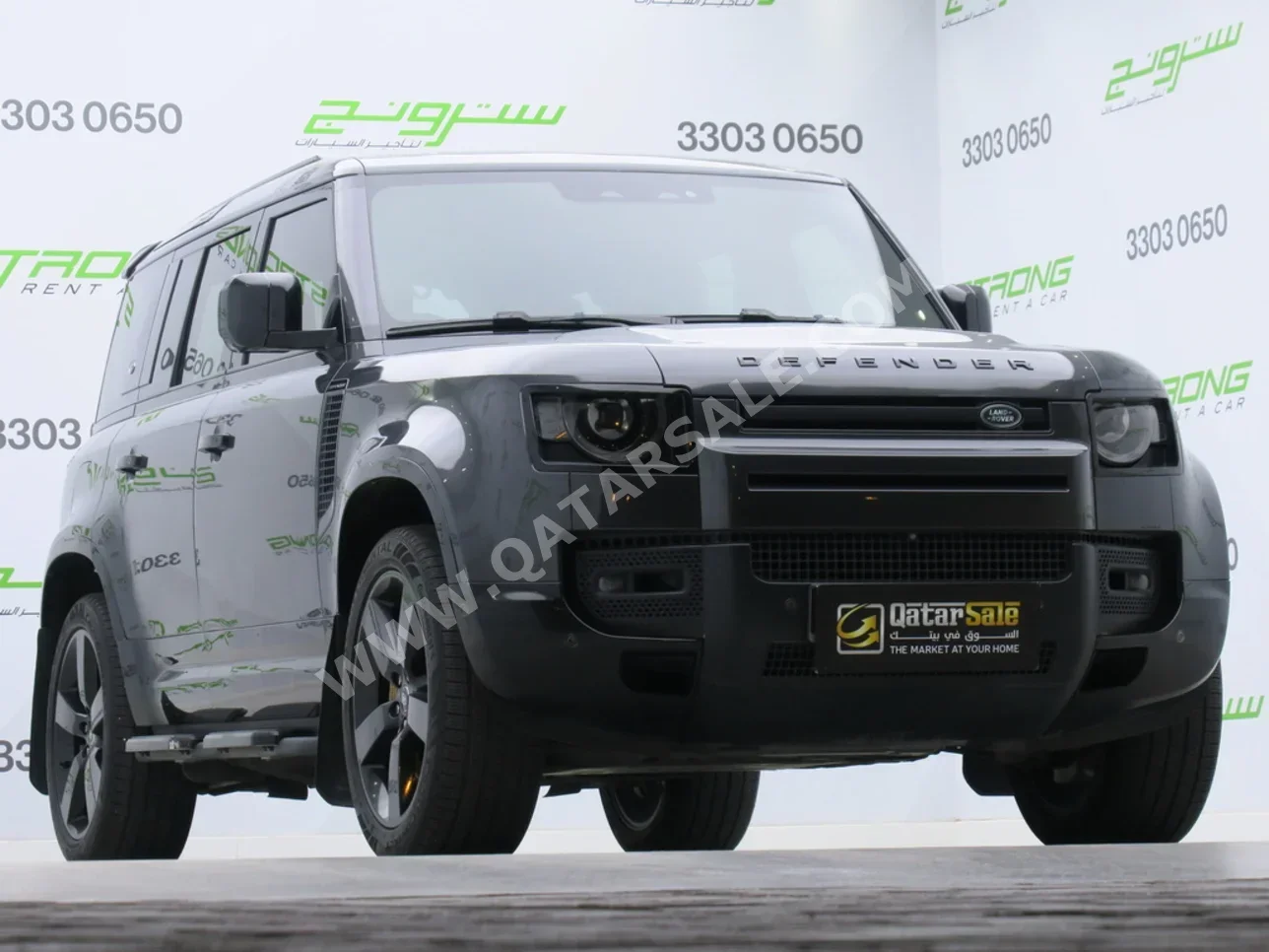 Land Rover  Defender  110 HSE  2023  Automatic  73,000 Km  6 Cylinder  Four Wheel Drive (4WD)  SUV  Carpathian grey  With Warranty