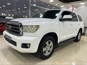 Toyota  Sequoia  SR5  2012  Manual  440,000 Km  8 Cylinder  Four Wheel Drive (4WD)  SUV  White