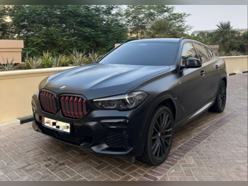 BMW  X-Series  X6 M50i  2022  Automatic  101,000 Km  8 Cylinder  Four Wheel Drive (4WD)  SUV  Black  With Warranty