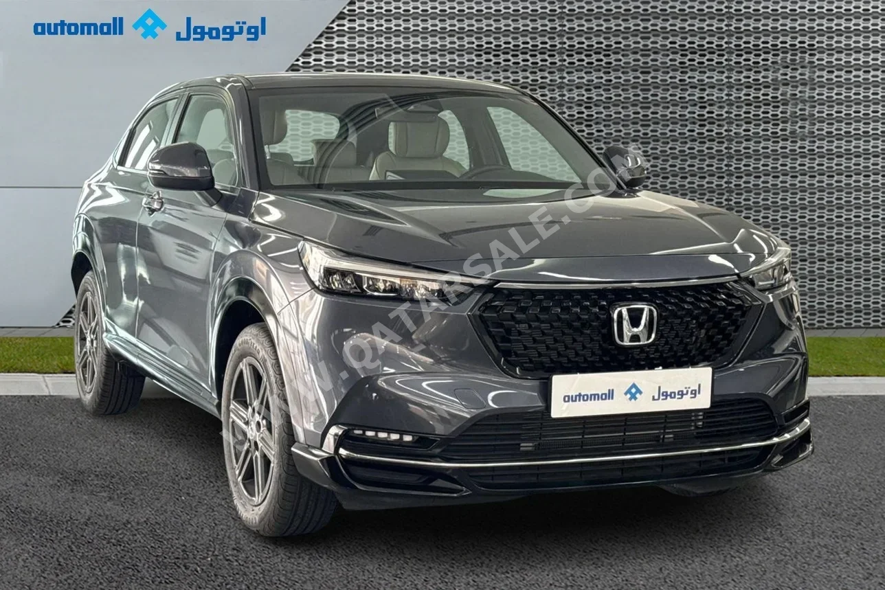 Honda  HRV  2024  Automatic  2,659 Km  4 Cylinder  Front Wheel Drive (FWD)  SUV  Gray  With Warranty