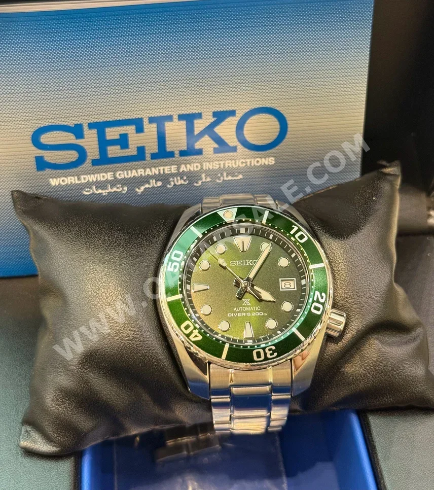 Watches - Seiko  - Digital Watches  - Green  - Men Watches