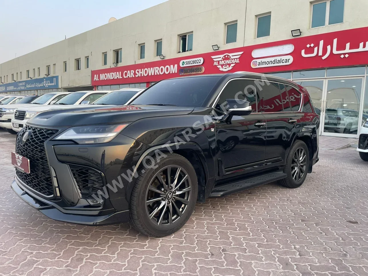 Lexus  LX  600 F Sport  2024  Automatic  20,000 Km  6 Cylinder  Four Wheel Drive (4WD)  SUV  Black  With Warranty