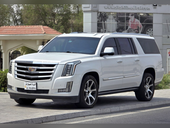Cadillac  Escalade  2017  Automatic  127,000 Km  8 Cylinder  Four Wheel Drive (4WD)  SUV  White