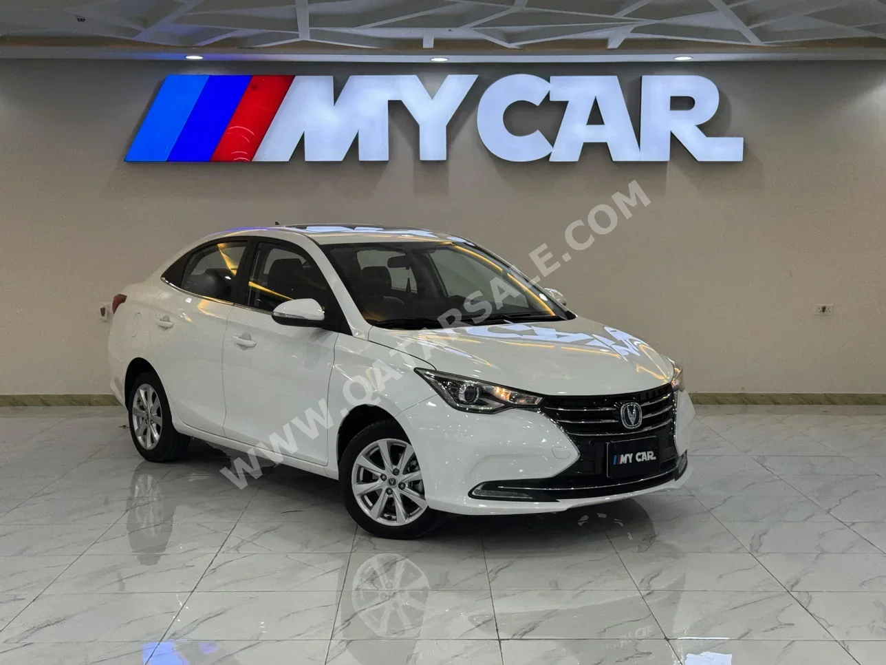 Changan  Alsvin  2024  Automatic  42,000 Km  4 Cylinder  Rear Wheel Drive (RWD)  Sedan  White  With Warranty