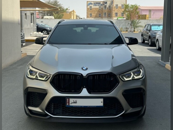BMW  X-Series  X6 M Competition  2021  Automatic  76,000 Km  8 Cylinder  Four Wheel Drive (4WD)  SUV  Gray Metallic  With Warranty