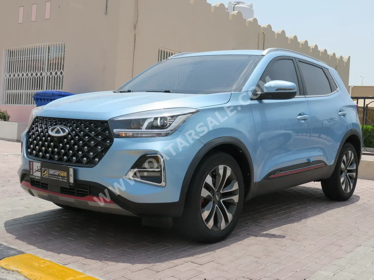 Chery  Tiggo  4 Pro  2024  Automatic  17,000 Km  4 Cylinder  All Wheel Drive (AWD)  SUV  Sky Blue  With Warranty