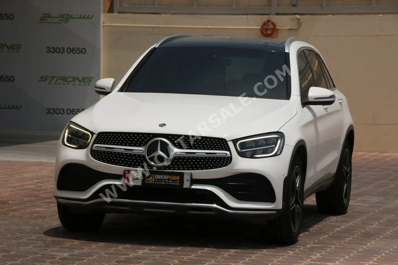 Mercedes-Benz  GLC  300  2020  Automatic  60,000 Km  4 Cylinder  Four Wheel Drive (4WD)  SUV  White